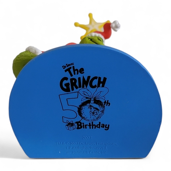 NIB 2007 Hallmark Keepsake Ornament The Grinch He's a Mean One Dr. Seuss - Picture 9 of 12